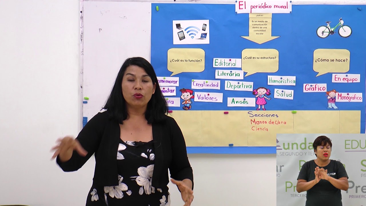 Primaria 3º y 4º clase: 170 Tema: El periódico mural