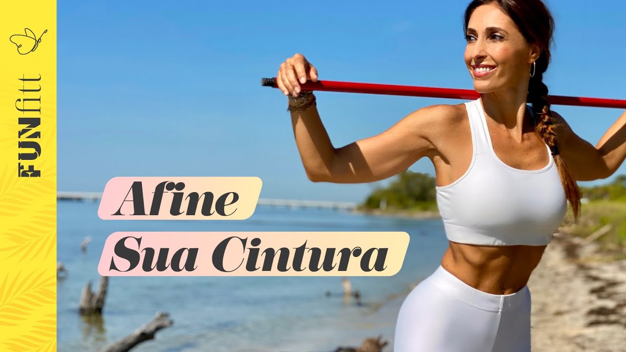 Afine Sua Cintura Com a Ajuda de Um Bastão