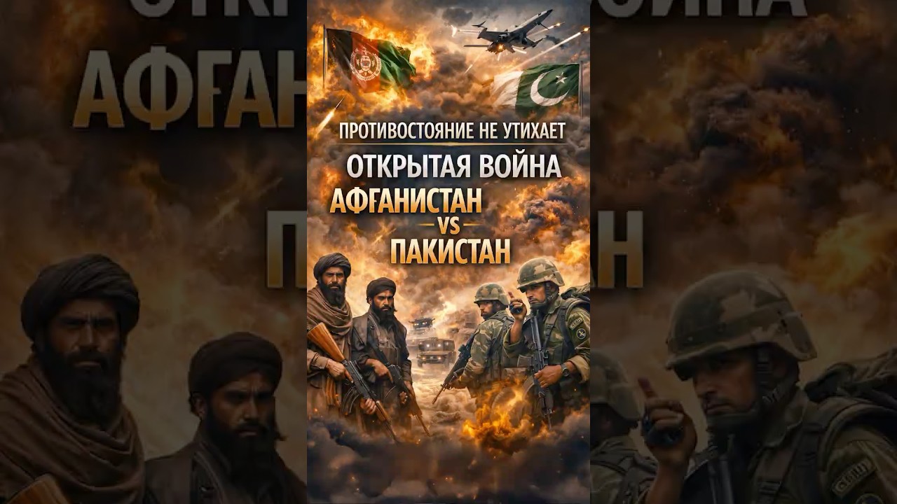 ⚡️ОТКРЫТАЯ ВОЙНА! Пакистан заявил о 22 ударах! #Пакистан #Афганистан #Талибан #ЛинияДюранда #Срочно