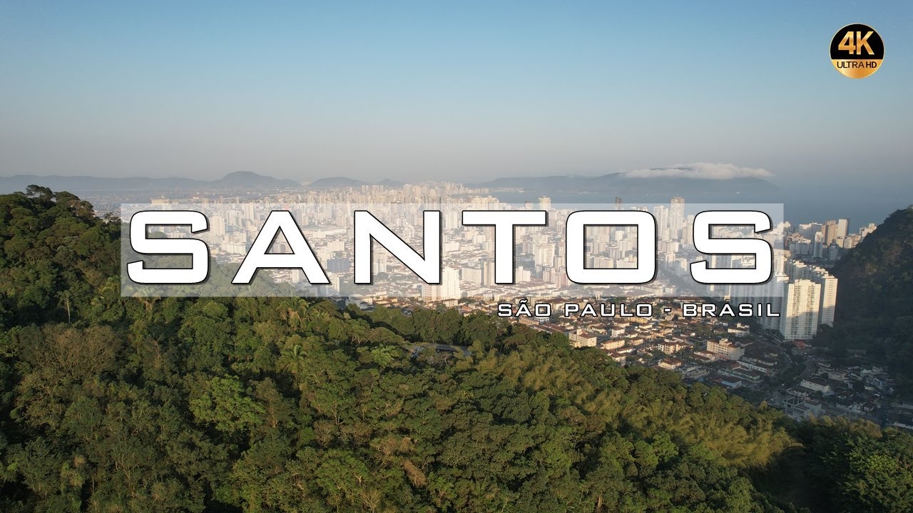 SANTOS EM SÃO PAULO 🇧🇷 4K ULTRA HD