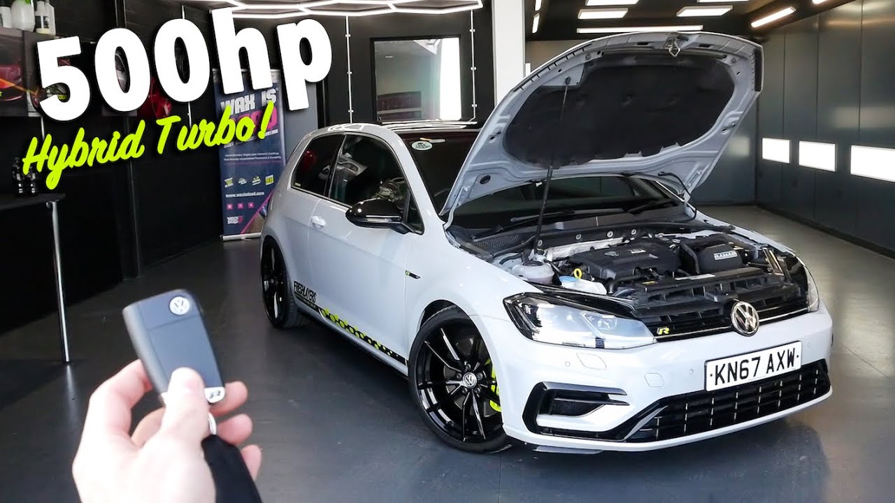 ЧУДЕСНЫЙ 500-сильный Golf R MK7.5 с механической коробкой передач!