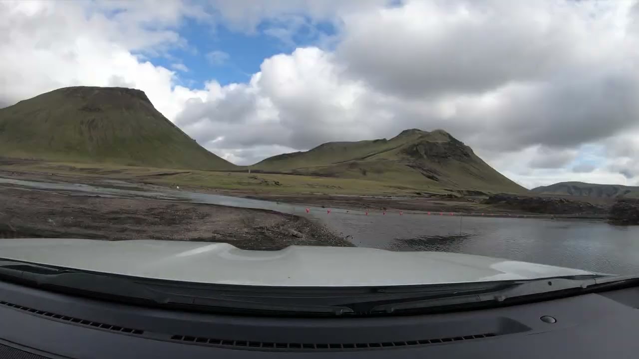 Iceland F-Roads F225 and F208 to Landmannalaugar August 2025