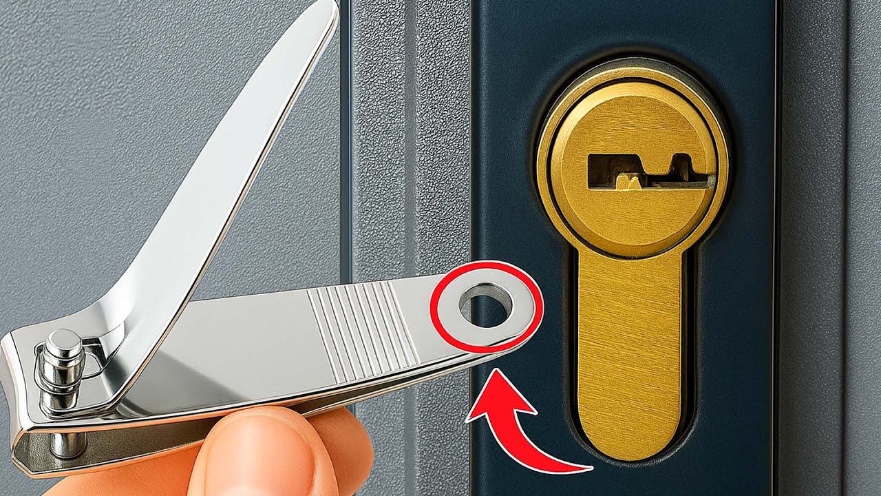 The locksmith reveals: This secret tool can open any lock without a key
