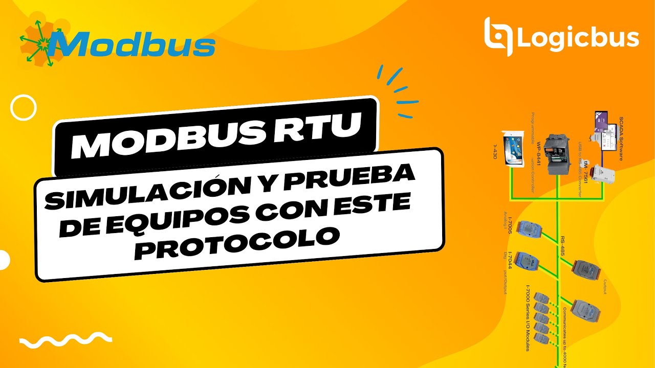Modbus RTU, simulacion y prueba de equipos con este protocolo