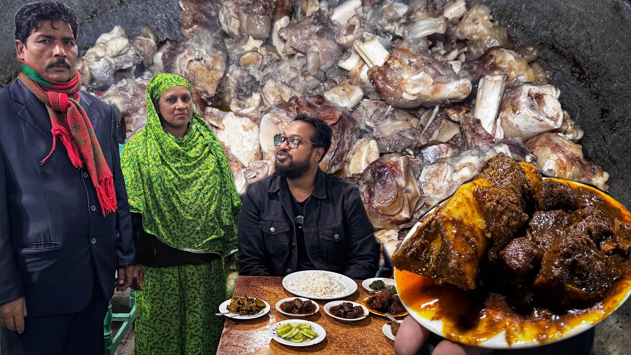 ফাহিমা আপা & দুলাভাইয়ের হোটেলে দৈনিক গোটা একটা গরুর লালভুনা, কলিজা, নল্লী নিহারি, বট বিক্রি হয় 🤩🔥