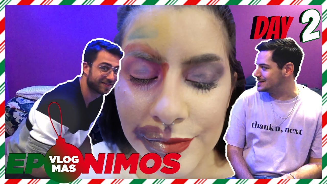 &Gamma;&Epsilon;&Nu;&Nu;&Eta;&Mu;&Epsilon;&Nu;&Omicron;&Sigma; MAKE-UP ARTIST 👨🏻&zwj;🎨🎨 | VLOGMAS DAY 2