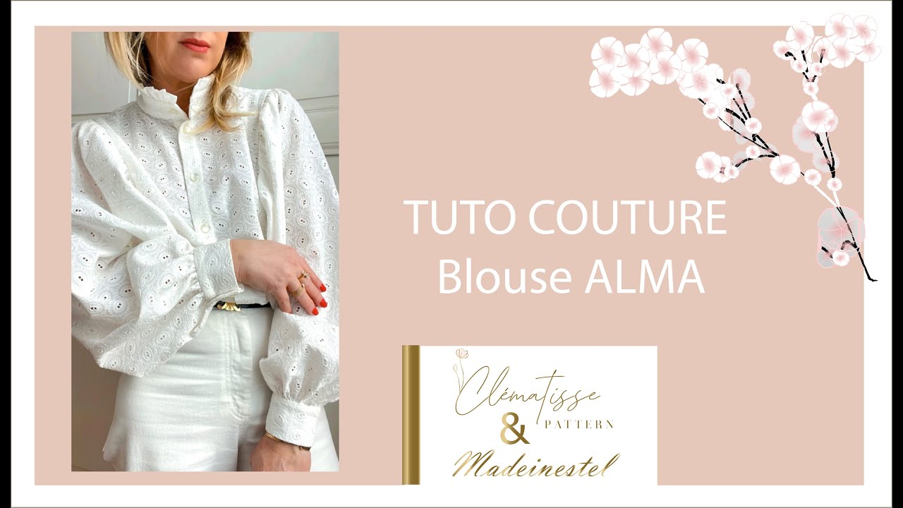 Tuto couture blouse ALMA
