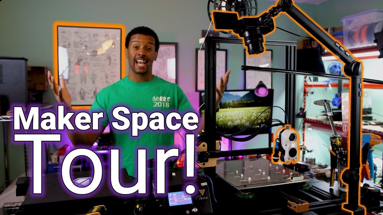 Inside My Maker Space: 3D Printing and DIY Enthusiast Setup