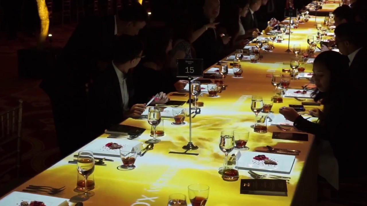 Table Projection Mapping for Hennessy XO Jakarta (26 May'16)