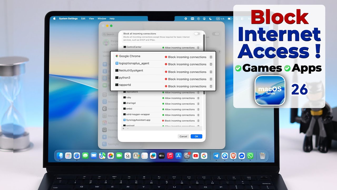 How To Block Apps From Accessing Internet on Mac OS 26!