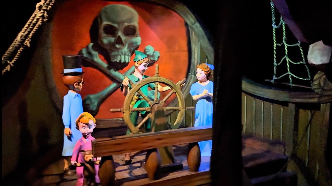 4K POV Peter Pan’s Flight @ Disney’s Magic Kingdom 