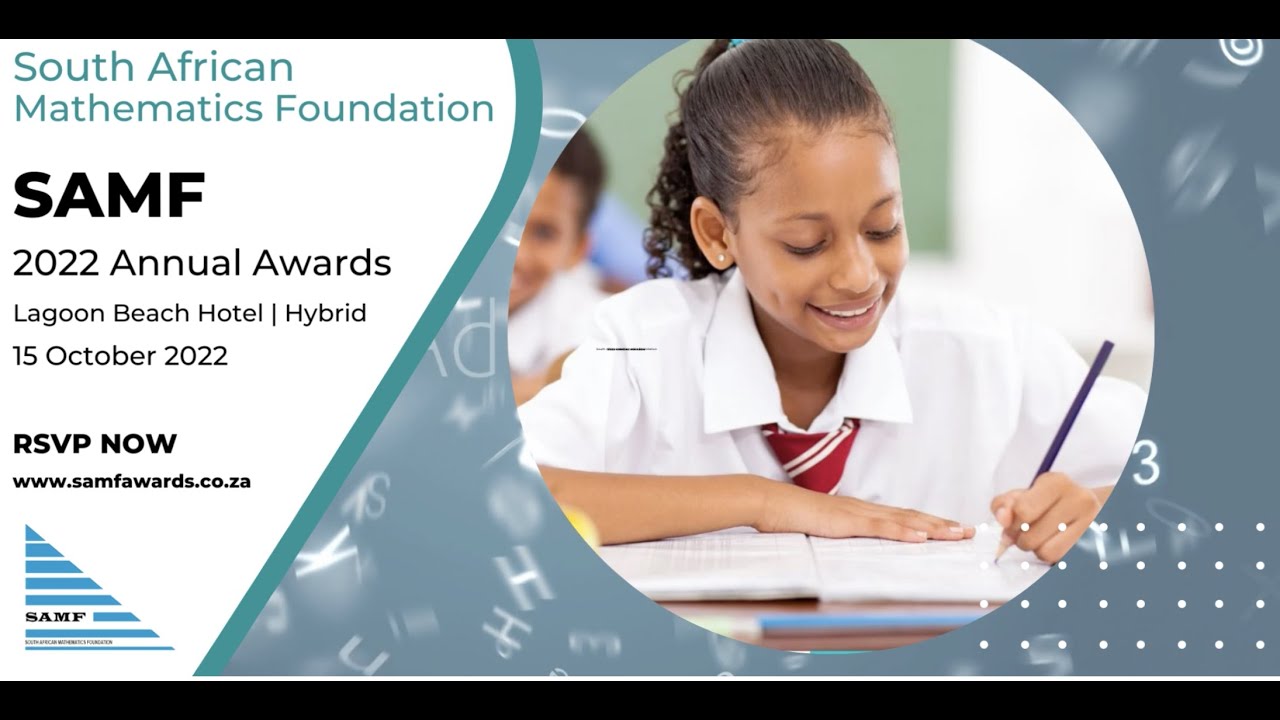 2022 South African Mathematics Foundation Annual Awards Function