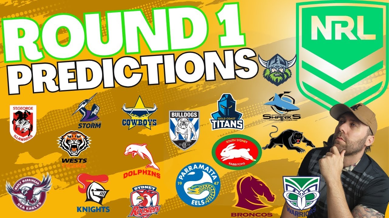 NRL Round 1 Tips & Predictions 2025 🏉