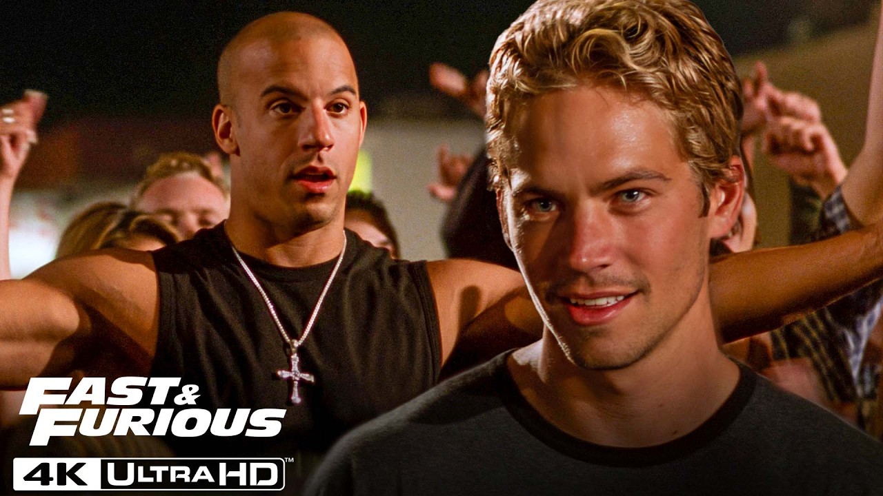 The Fast and the Furious | Brian's First Street Race and Cop Chase