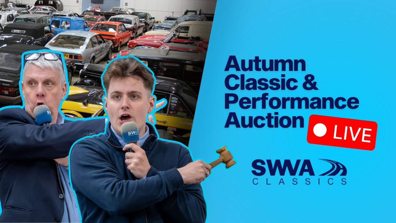 103 LOTS TO BE SOLD | SWVA Autumn 2025 Classic & Performance Auction LIVE