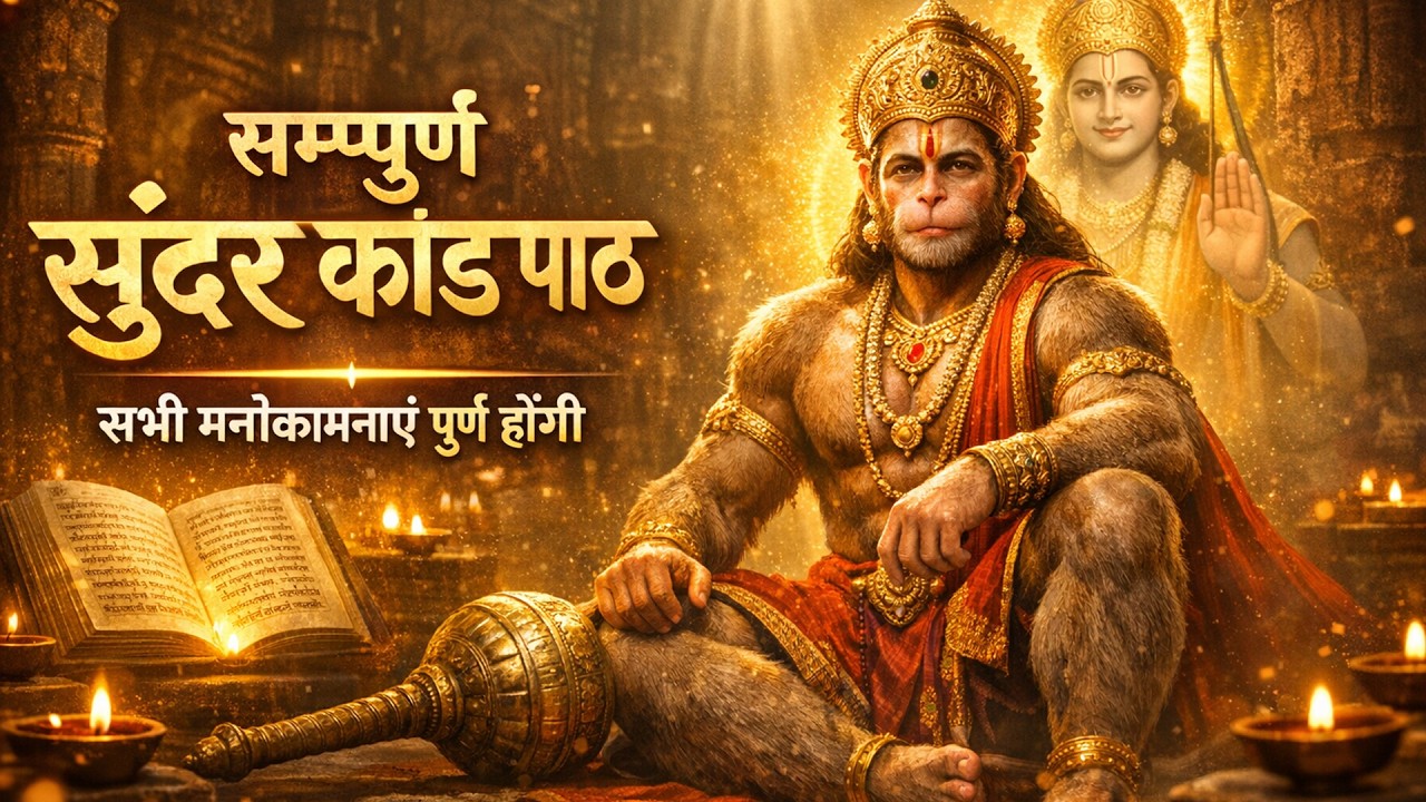 Sampuran Sunderkand Path | संपूर्ण सुंदरकांड पाठ | Powerful Hanuman Bhajan | Ramayan Path 2026