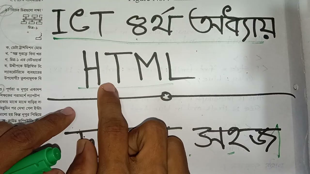 HSC ICT Paid Course Chapter 4 HTML. Enough for 1 class.#hsc_exam