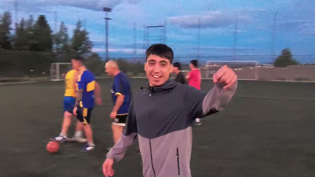 Minutos antes del partidiño