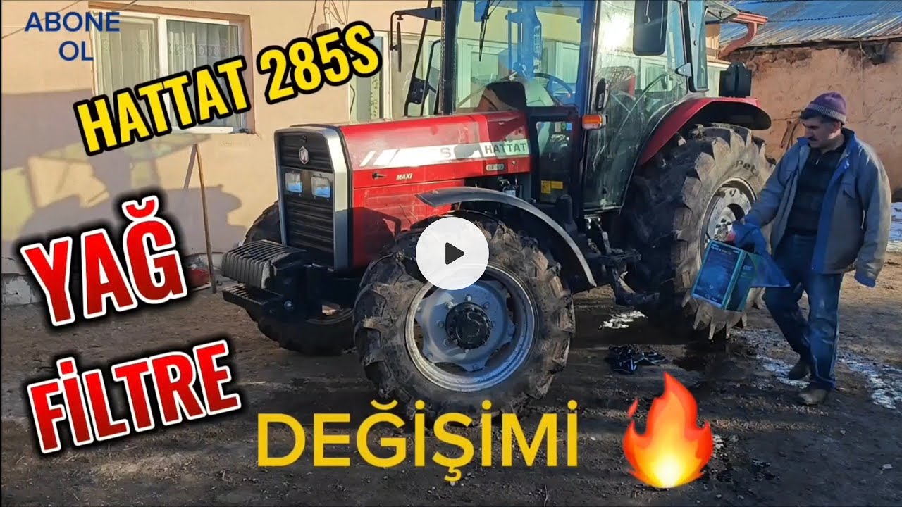 HATTAT 285 YAĞ VE FİLTRE DEĞİŞİMİ