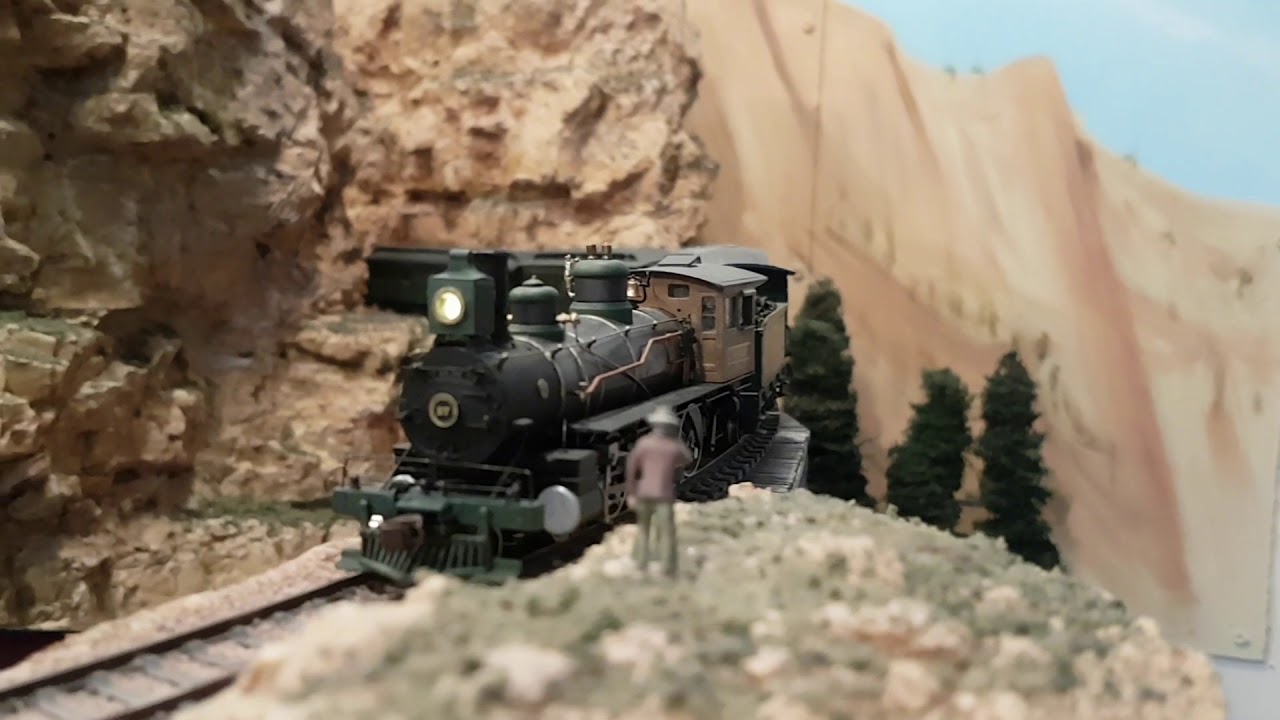 Thoroughfare Gap Railroad Passenger train from Teresaton December 2017