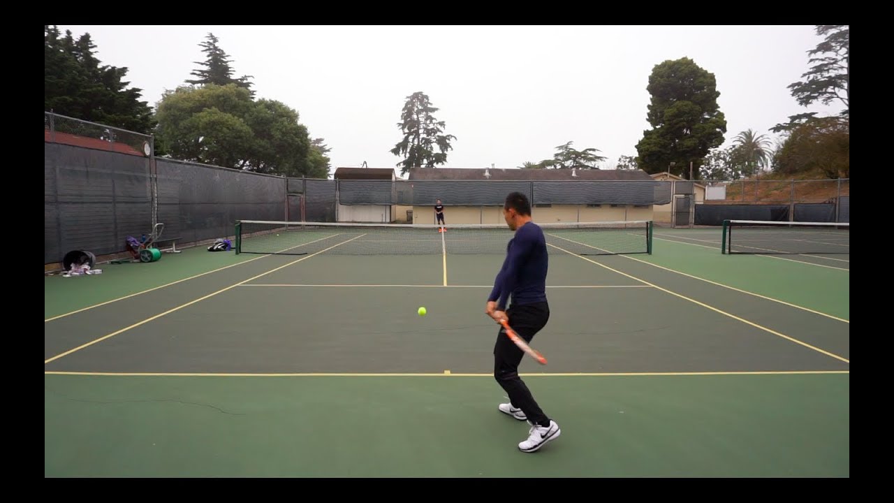 Tennis with James - USTA 4.5 Singles Highlights HD