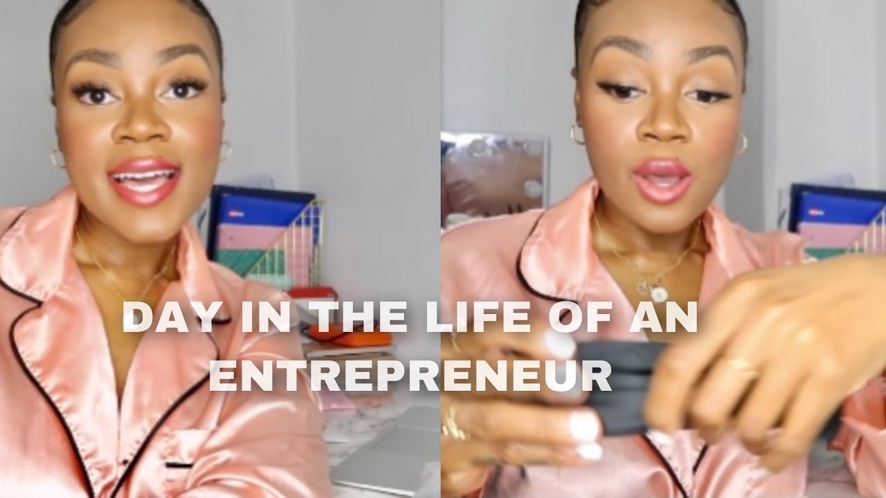 PRODUCTIVE DAY, PACKING ORDERS, BUSINESS PROMO, YOUTUBE STUFF DAY IN THE LIFE OF AN ENTREPRENEUR #5