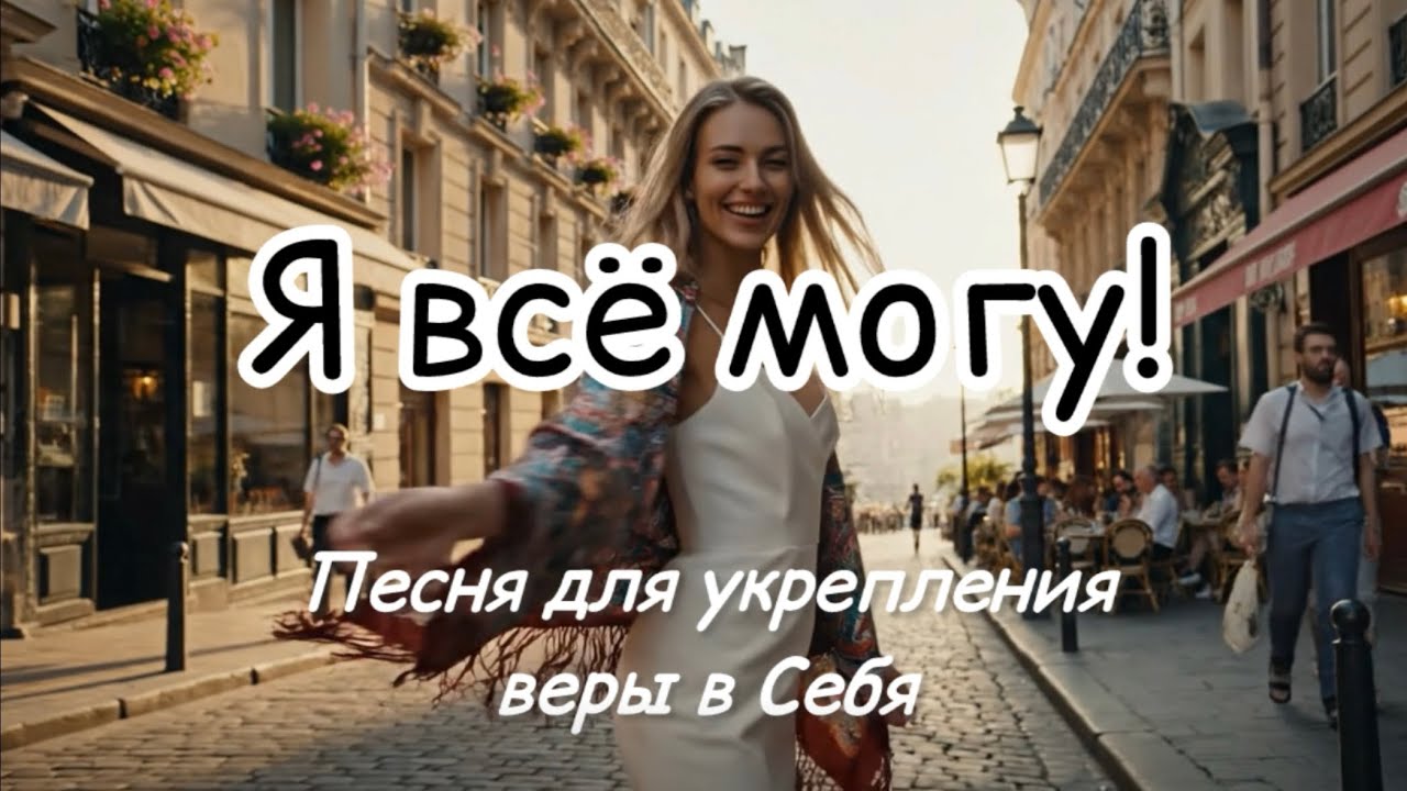 Я всё могу! 🔆 Женская песня для укрепления веры в себя. В течение 7 дней мягко меняет мышление. 