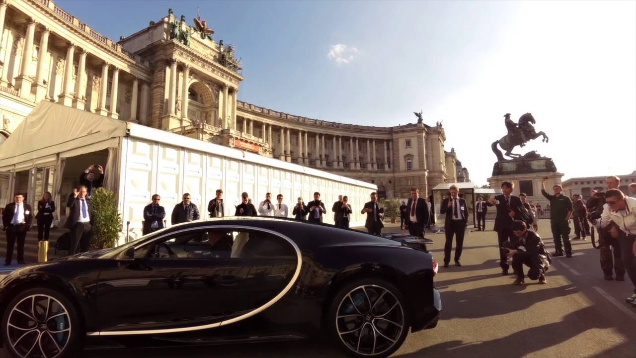 PRE PRODUCTION BUGATTI CHIRON in VIENNA 2016