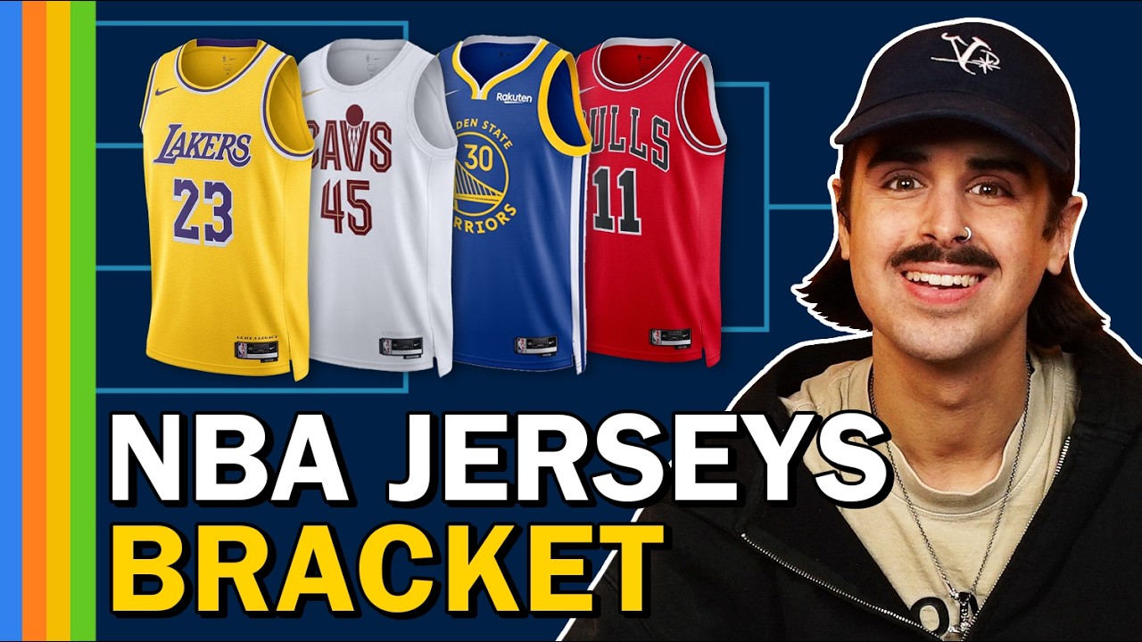 Current NBA Jerseys Bracket