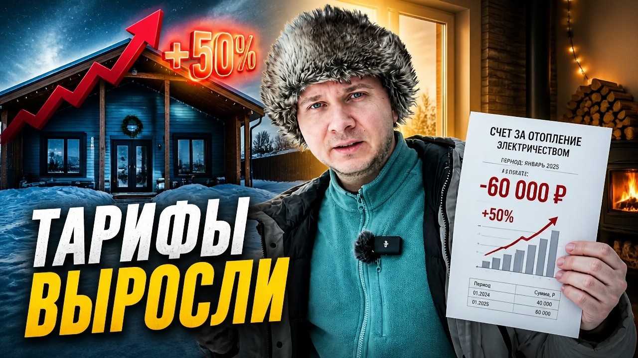 Как сэкономить на отоплении каркасного дома в 2026 году электричеством? Газ не выгоден?