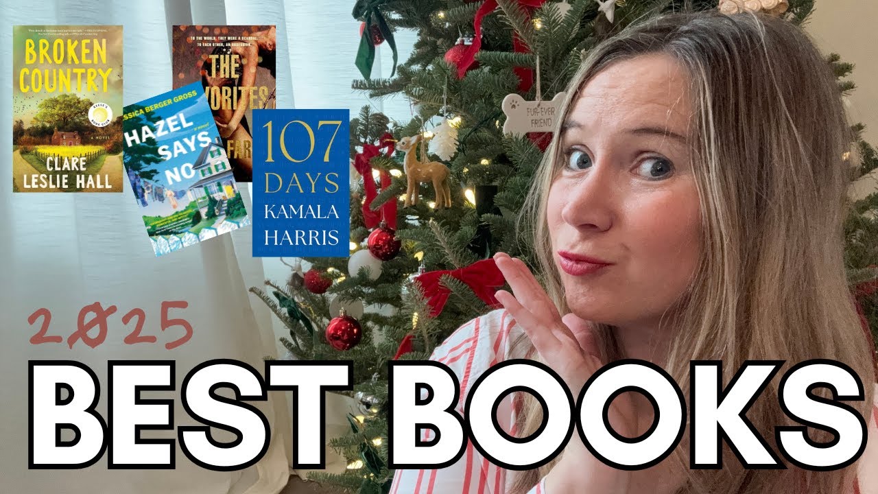 The Best Books of 2025 - Vlogmas Day 10