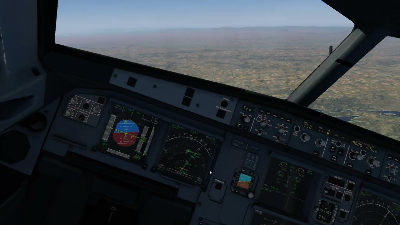 X-PLANE 11 | A321NEO LANDING IN LEMD AIRPORT
