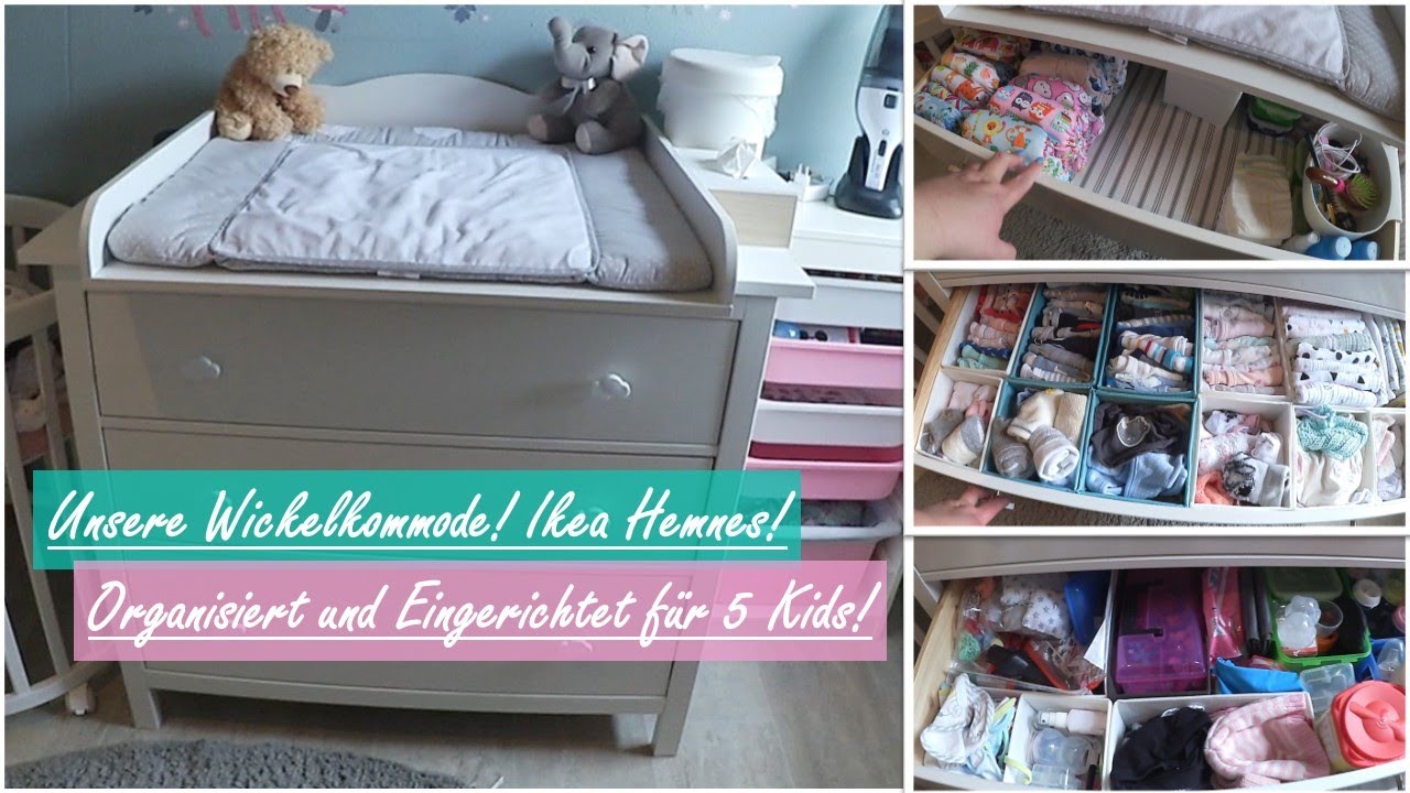 UNSERE WICKELKOMMODE! || Ikea Hemnes mit Aufsatz! || Reborn Baby Deutsch || Little Reborn Nursery