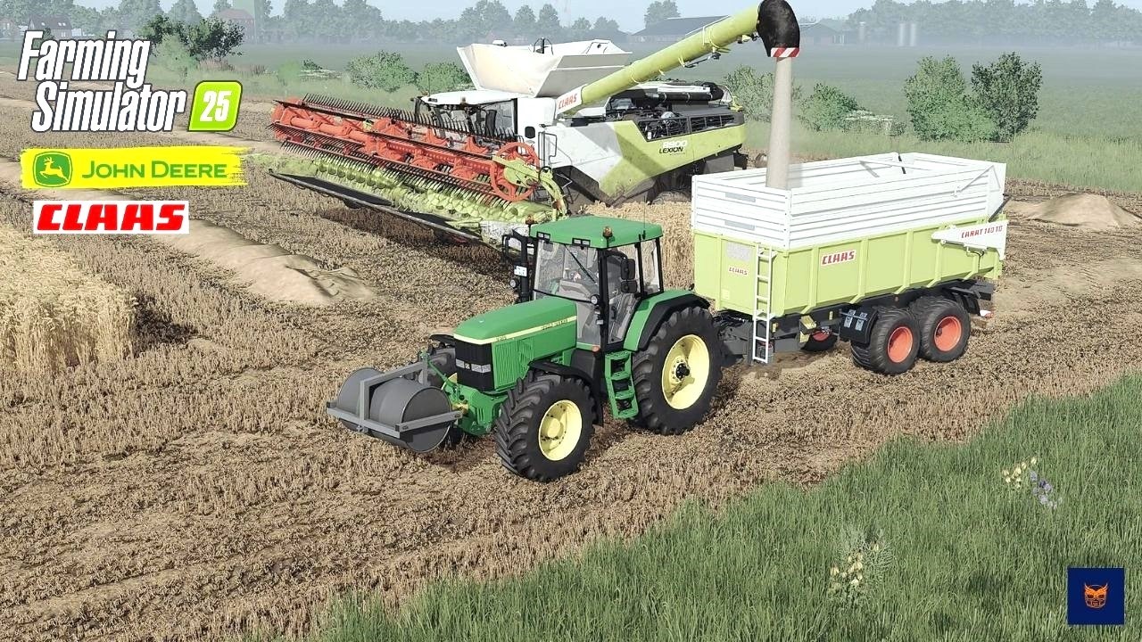 CLAAS 8900 LEXİON JOHN DEERE 7810 ARPA HASADI