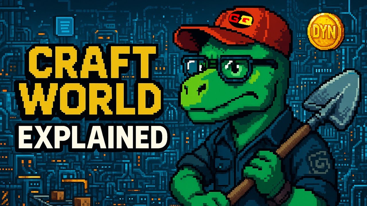Craft World Explained: The Web3 Factory Game You Didn&rsquo;t Know You Needed + Gameplay 🎮🔥💧