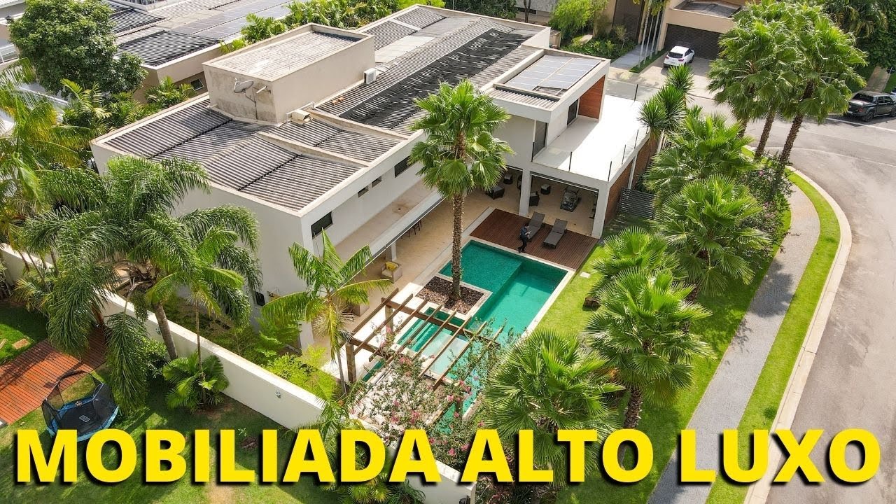 MOBILIADA E LUXUOSA | DESLUMBRANTE RESIDÊNCIA À VENDA NO ALPHAVILLE | GOIÂNIA