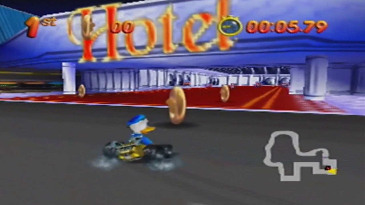 Mickey's Speedway USA-Main Characters Redone (Donald Duck)