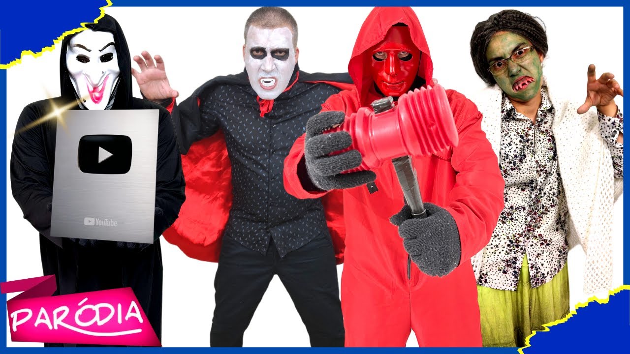 SÉRIE COMPLETA DE TODOS OS VILÕES *ZAP, ZUMBI, VAMPIRO, BRUXA E MÁSCARA VERMELHA