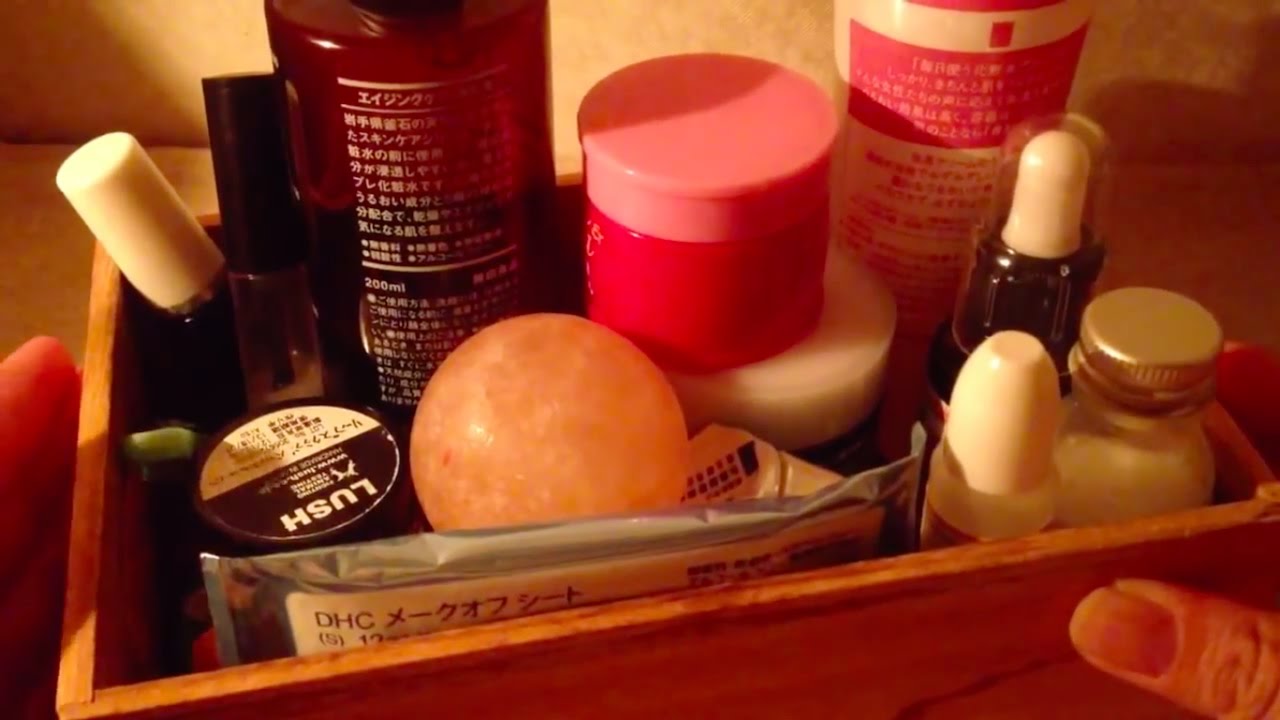 [音フェチ]ささやき声で私のスキンケア紹介 whisper spoken my skin care  routine[ASMR]