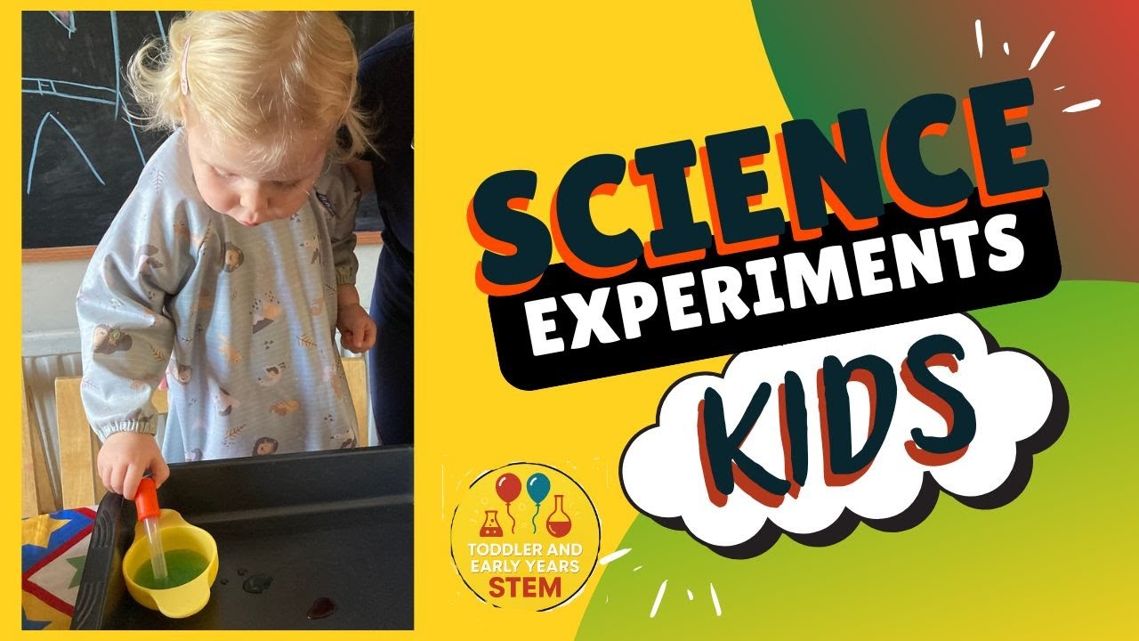 Water & Wax Experiments | Toddler STEM Play
