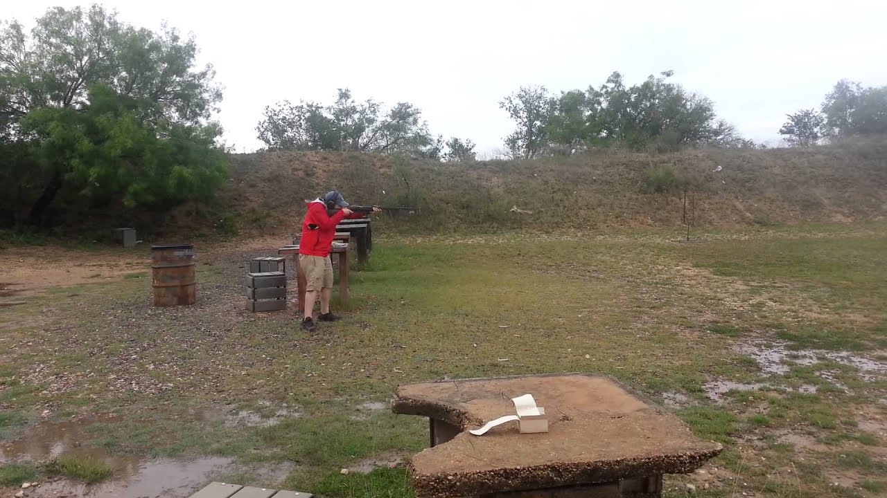 Mosin Nagant Chinese Type 53 (RstyShcklfrd shooter) - Texas Gun Talk Range Day 05/25/2013