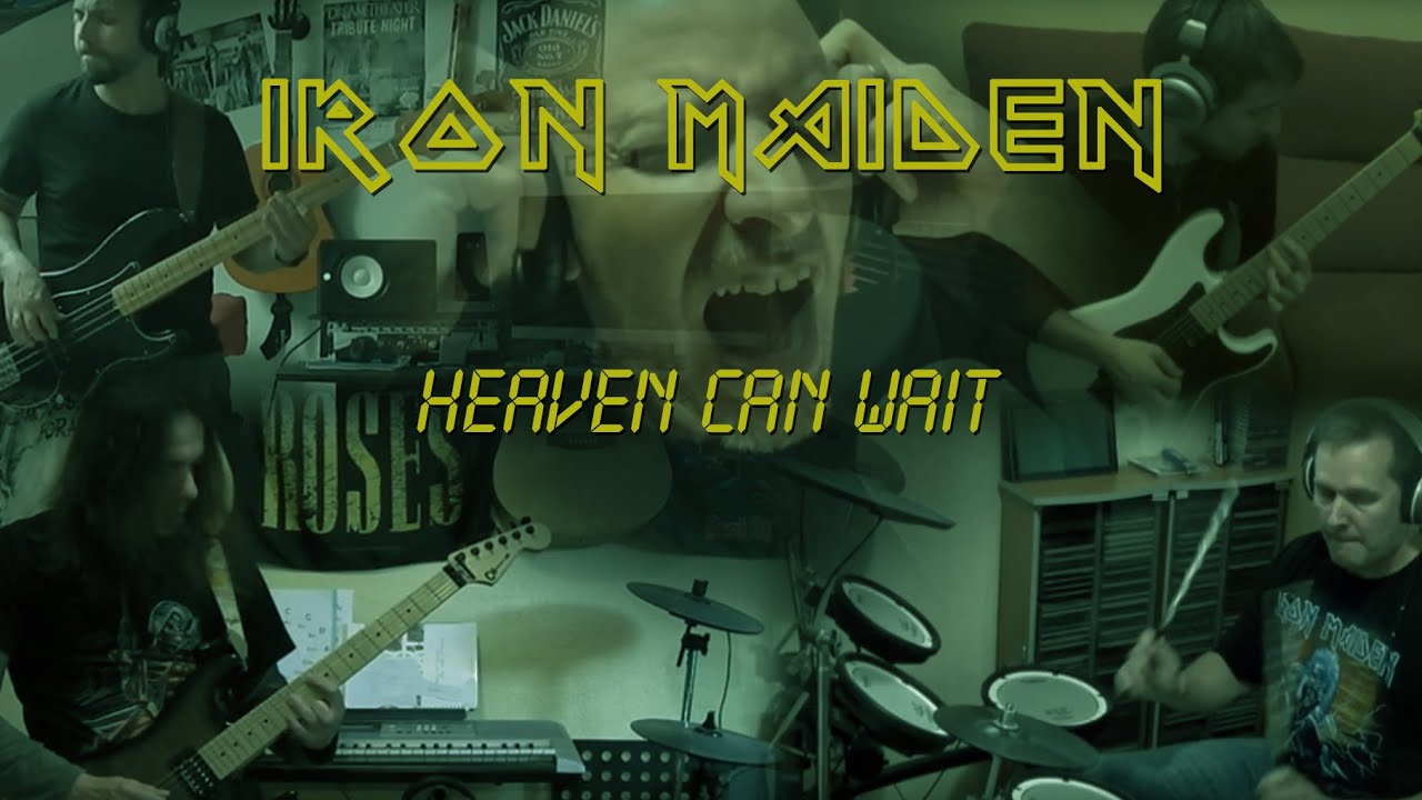 Iron Maiden - Heaven Can Wait full cover collaboration
