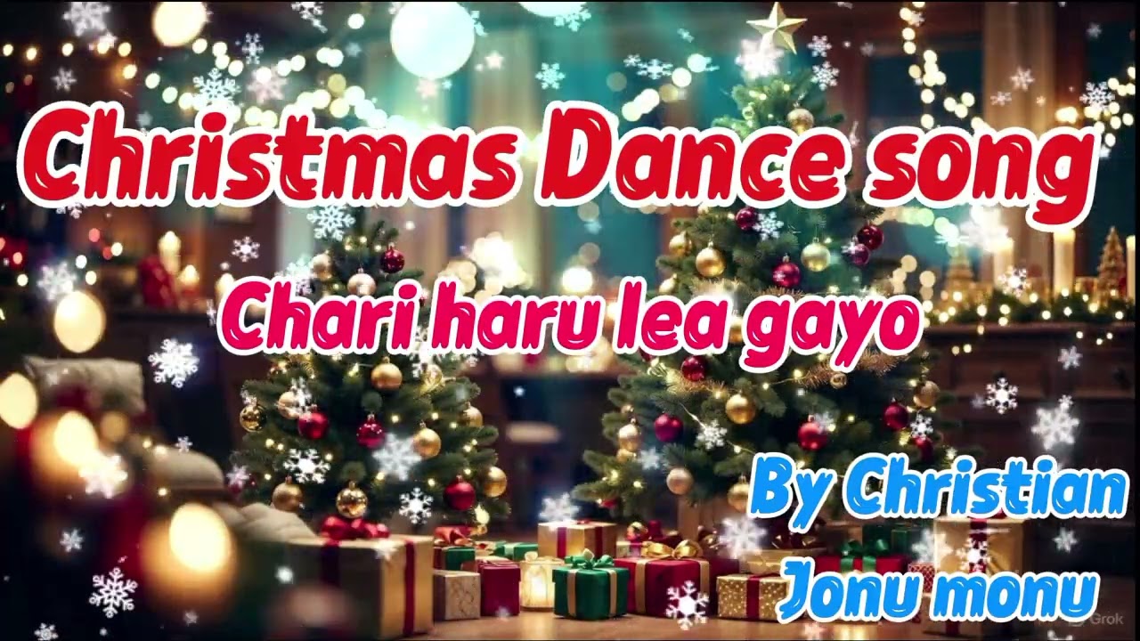 Christmas Dance songs | Chari haru lea gayo | Adren Dewan | Nepali Christian [ Dance song ]
