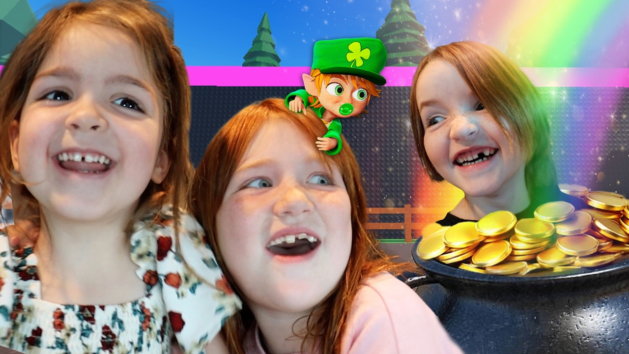 How to CATCH a LEPRECHAUN in ROBLOX!!  Trap a Cartoon brainrot and Robber Family in Brookhaven