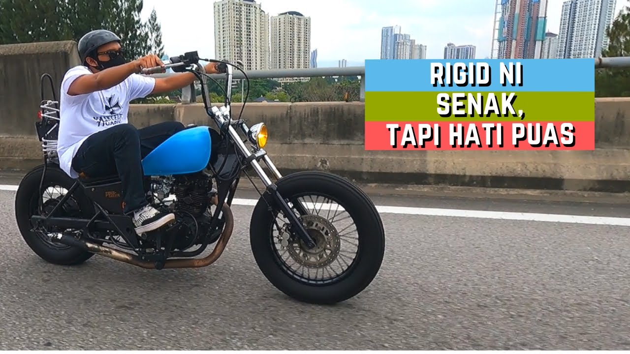 REVIEW JAGUH 175 CUSTOM CHOPPER BY HAZIQ VOLTA ROLLERS