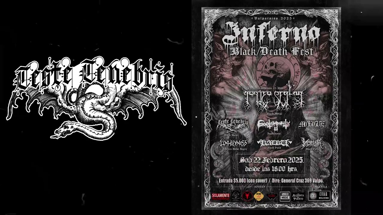 Teste Tenebris INFERNO BLACK DEATH 2025