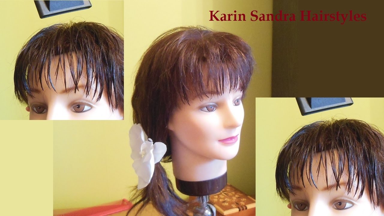 How to cut layered Bangs | Bangs with layers | Bangs haircut | Bangs layered Haircut