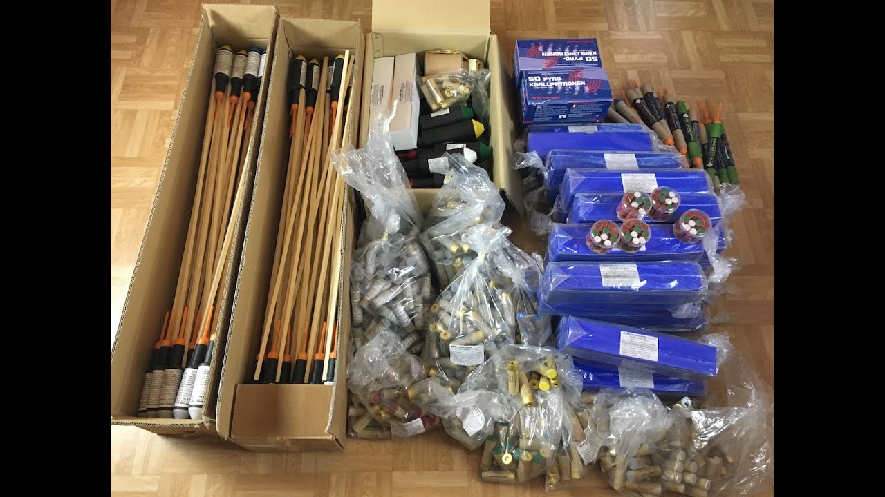 Zink Feuerwerk Bestellung - Unboxing - Komplett Sortiment