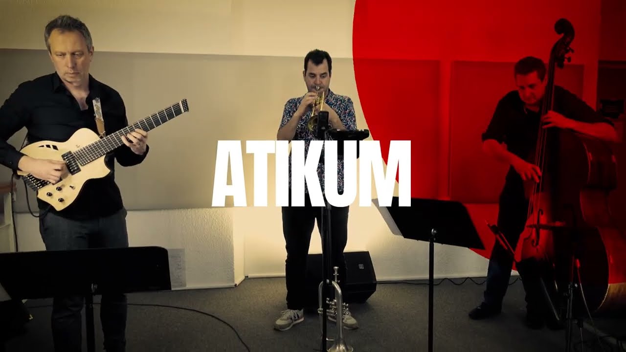 Teaser ATIKUM jazz trio. Antunes, Bonnet, Guyot