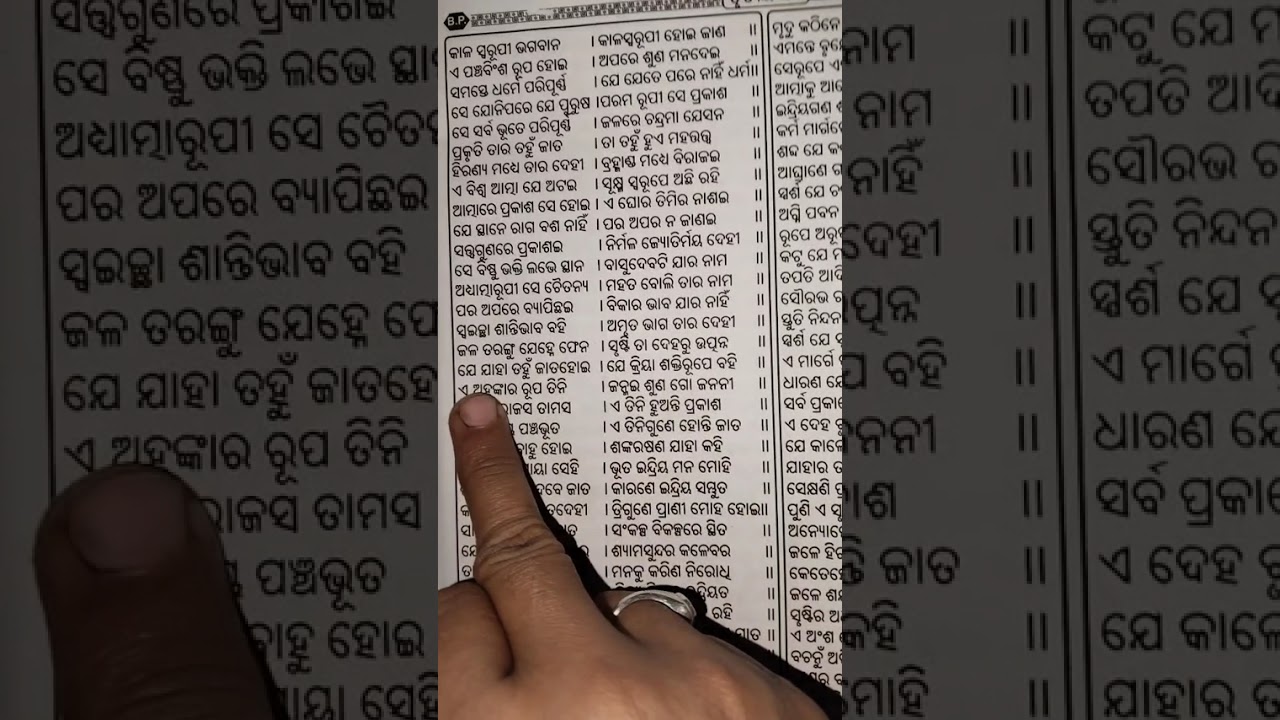 ତୃତୀୟ ସ୍କନ୍ଧ: ଷଡବିଂଶ ଅଧ୍ୟାୟ 